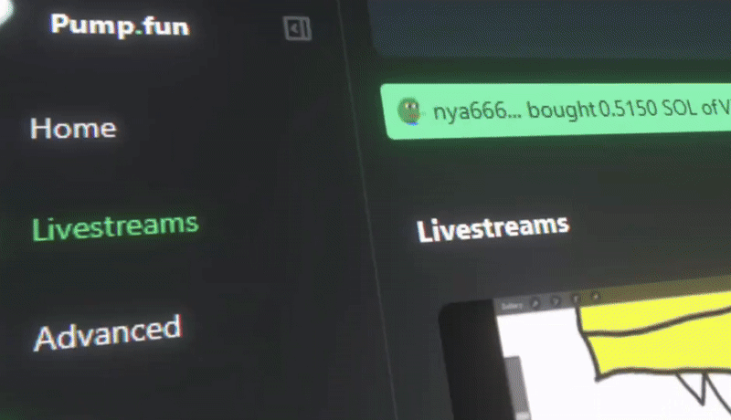 Pump.fun streams compilation